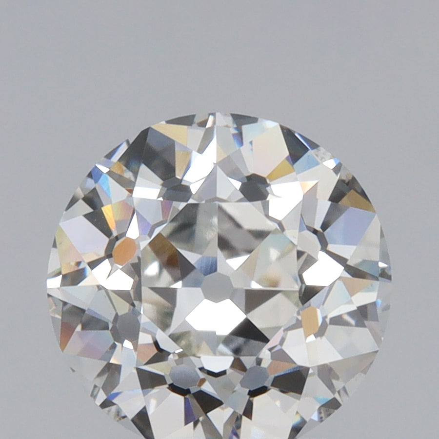 3.00ct | G/VS1 Round Shape Old European Cut Lab Diamond (IGI)