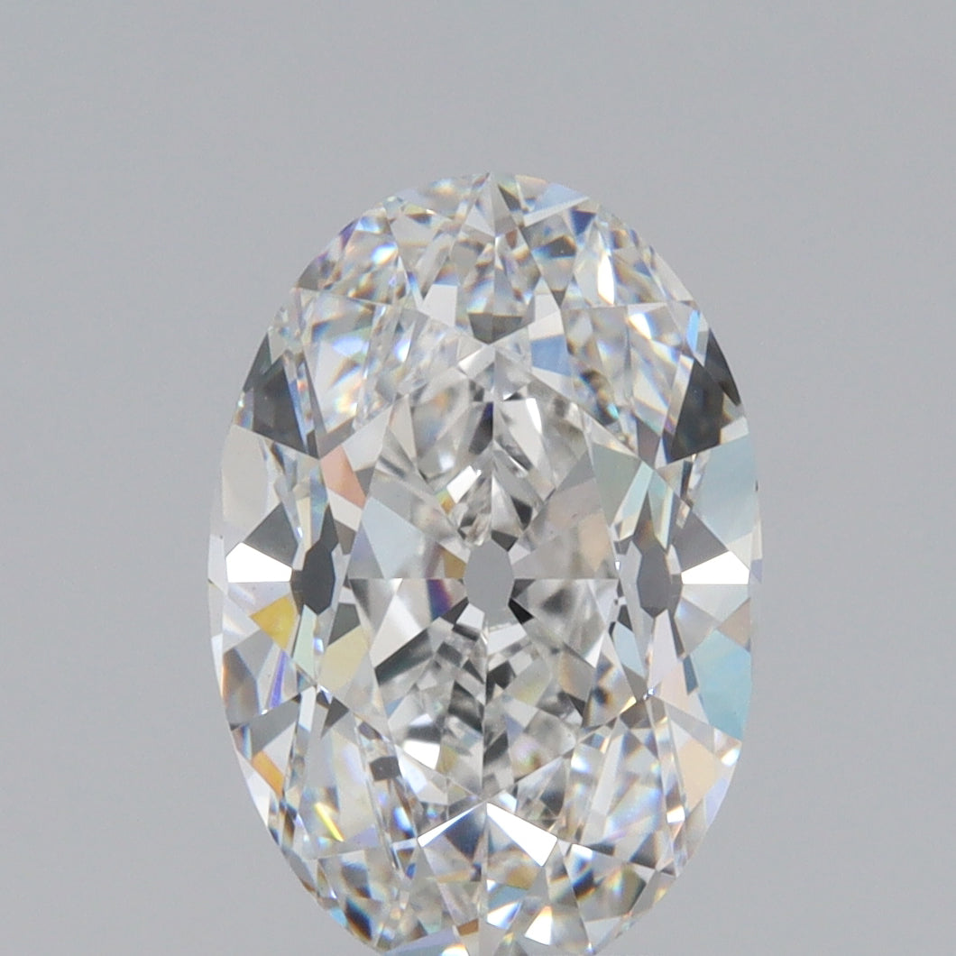 3.11ct | E/VVS2 Oval Shape Old Mine Cut Lab Diamond (IGI)-LITHOS Diamond