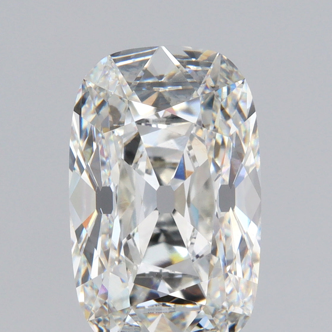 4.40ct | G/VVS2 Cushion Shape Antique Old Mine Cut Lab Diamond (IGI)