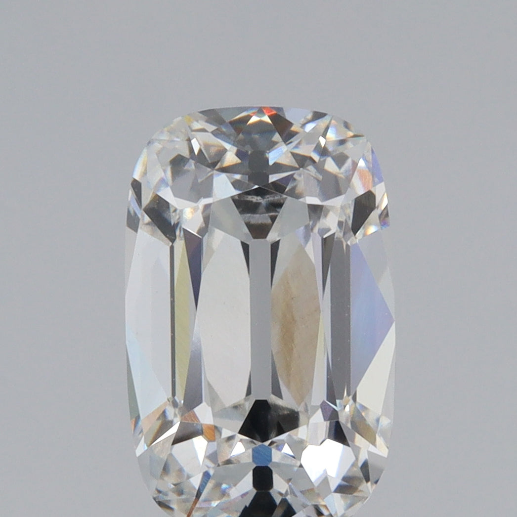 2.87ct | F/VVS2 Cushion Shape Old Mine Cut Lab Diamond (IGI)