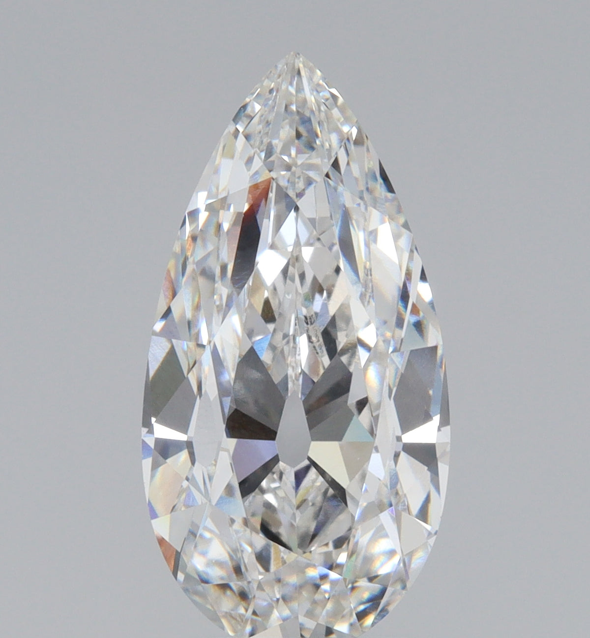 4.50ct | E/VVS2 Pear Shape Old Mine Cut Lab Diamond (IGI)