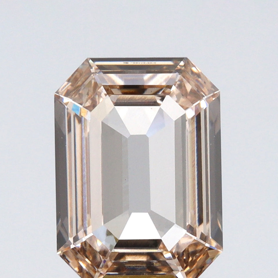 2.09ct | N/VS1 Champagne Octagon Shape Step Cut Lab Diamond (IGI)-LITHOS Diamond