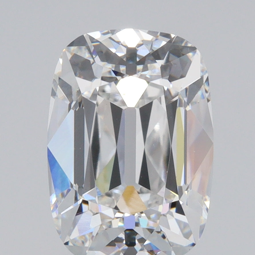 3.05ct | E/VS1 Cushion Shape Old Mine Cut Lab Diamond (IGI)