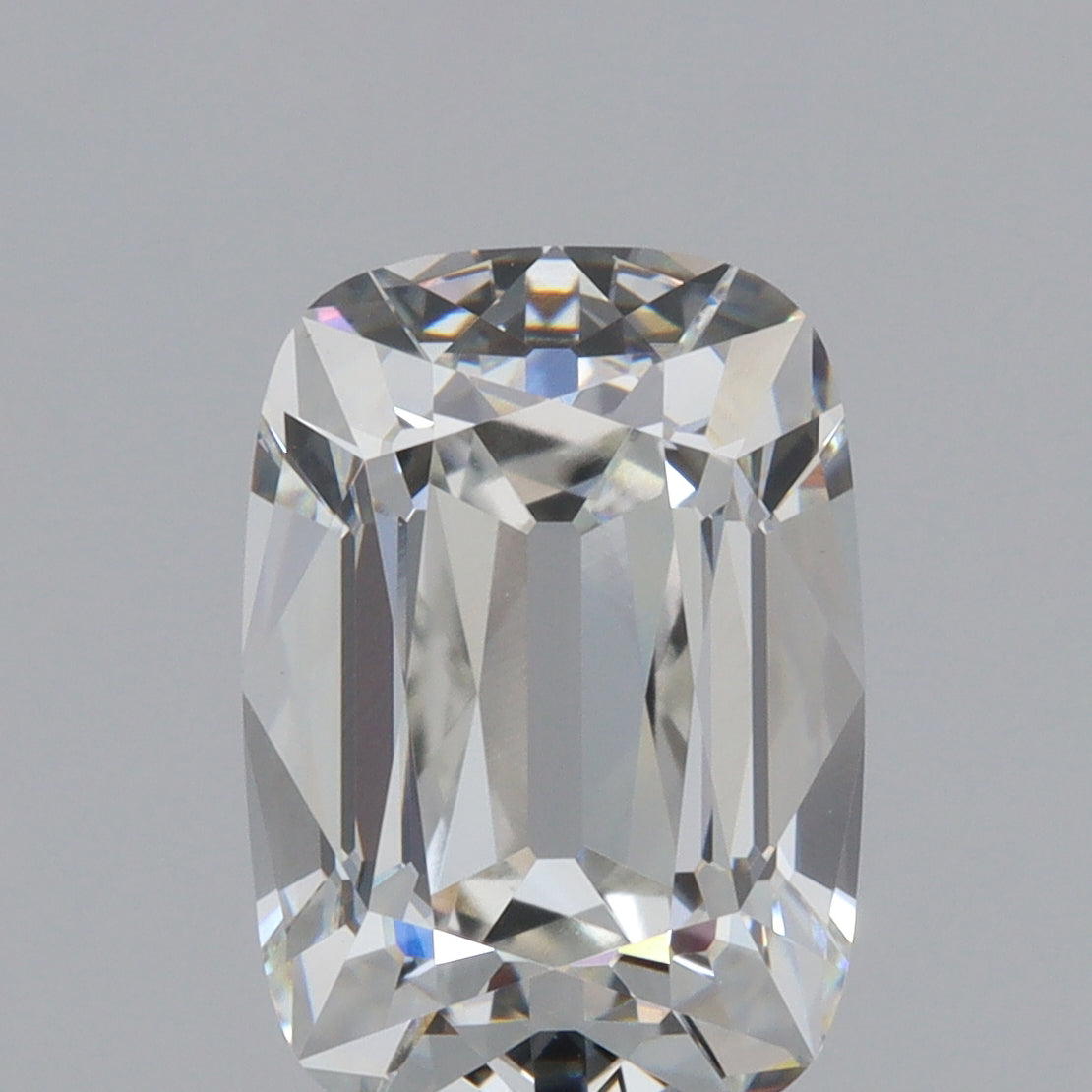 4.06ct | F/VVS2 Cushion Shape Old Mine Cut Lab Diamond (IGI)