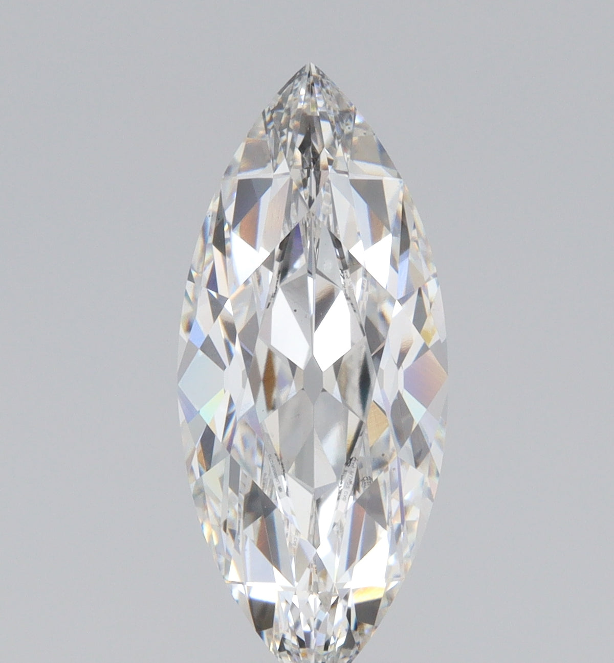 3.50ct | F/VS1 Marquise Shape Old Mine Cut Lab Diamond (IGI)
