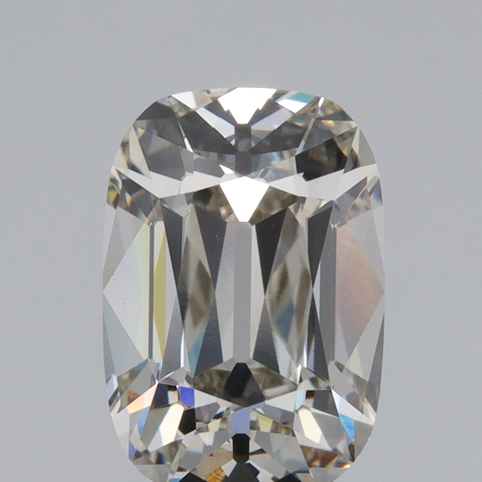 2.85ct | H/VS1 Cushion Shape Old Mine Cut Lab Diamond (IGI)