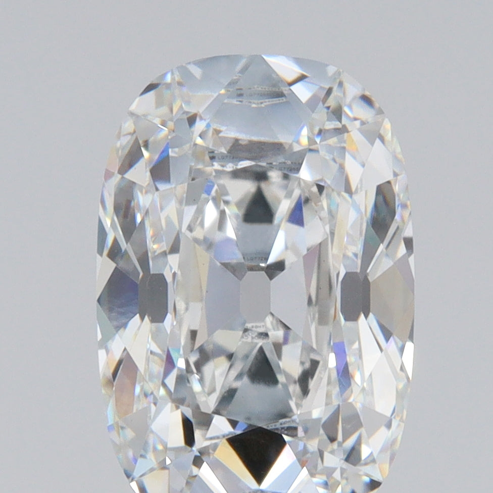 3.81ct | E/VS1 Cushion Shape Old Mine Cut Lab Diamond (IGI)