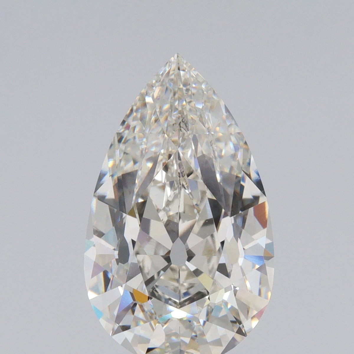 4.36ct | H/VVS2 Pear Shape Old Mine Cut Lab Diamond (IGI)