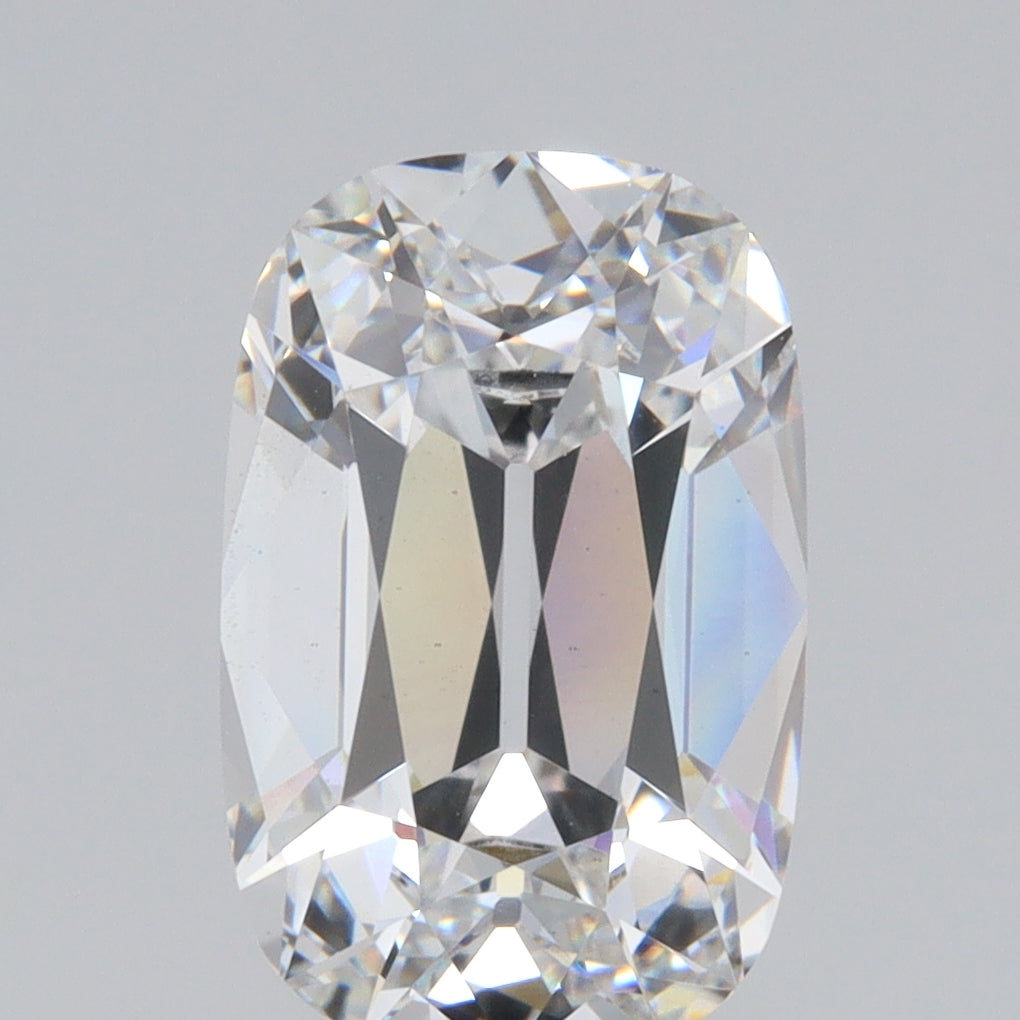 3.24ct | E/VS2 Cushion Shape Old Mine Cut Lab Diamond (IGI)
