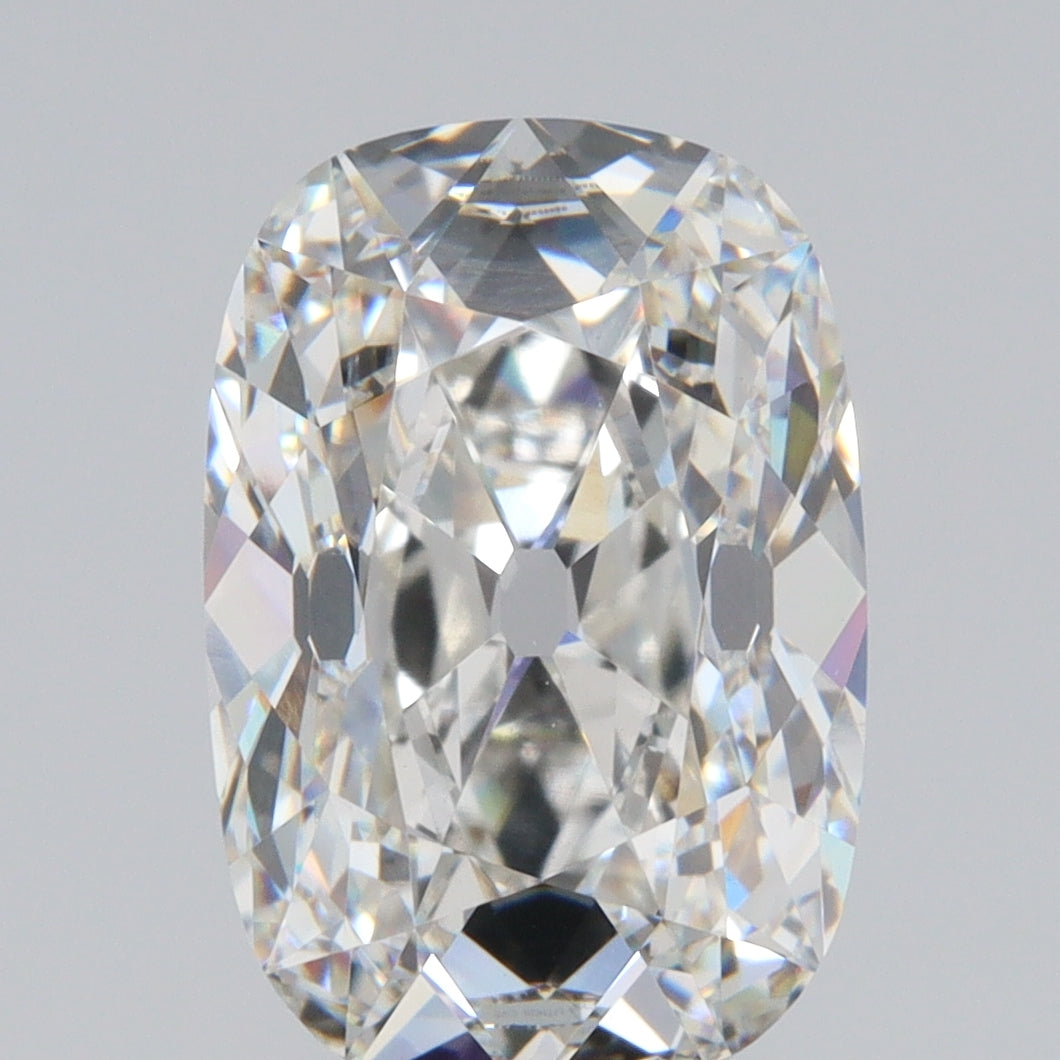 4.30ct | G/VVS2 Antique Cushion Shape Old Mine Cut Lab Diamond (IGI)
