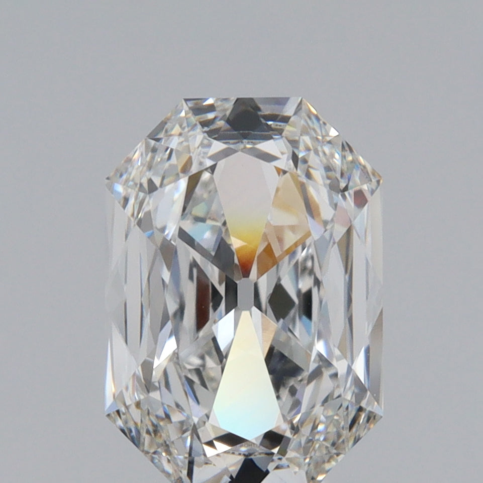 1.86ct | F/VVS2 Octagon Shape Old Mine Cut Lab Diamond (IGI)