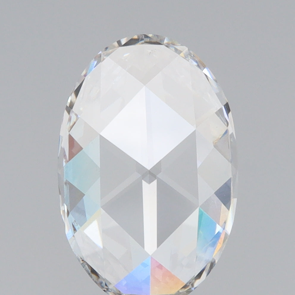 1.81ct | E/VVS2 Oval Shape Rose Cut Lab Diamond (IGI)