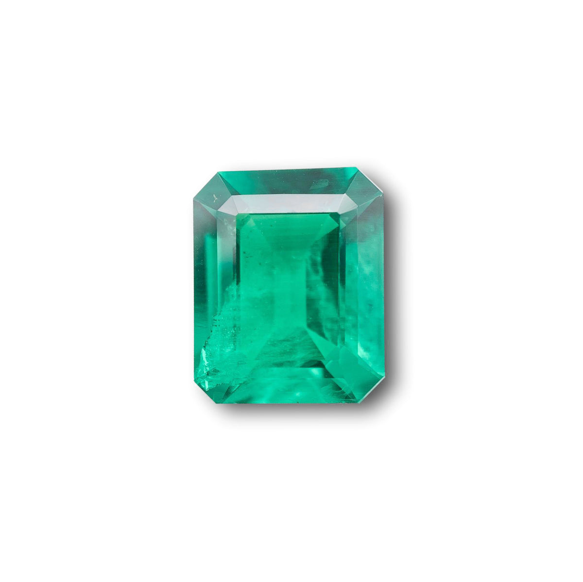 3.23ct | Step Cut Emerald Shape Lab Emerald