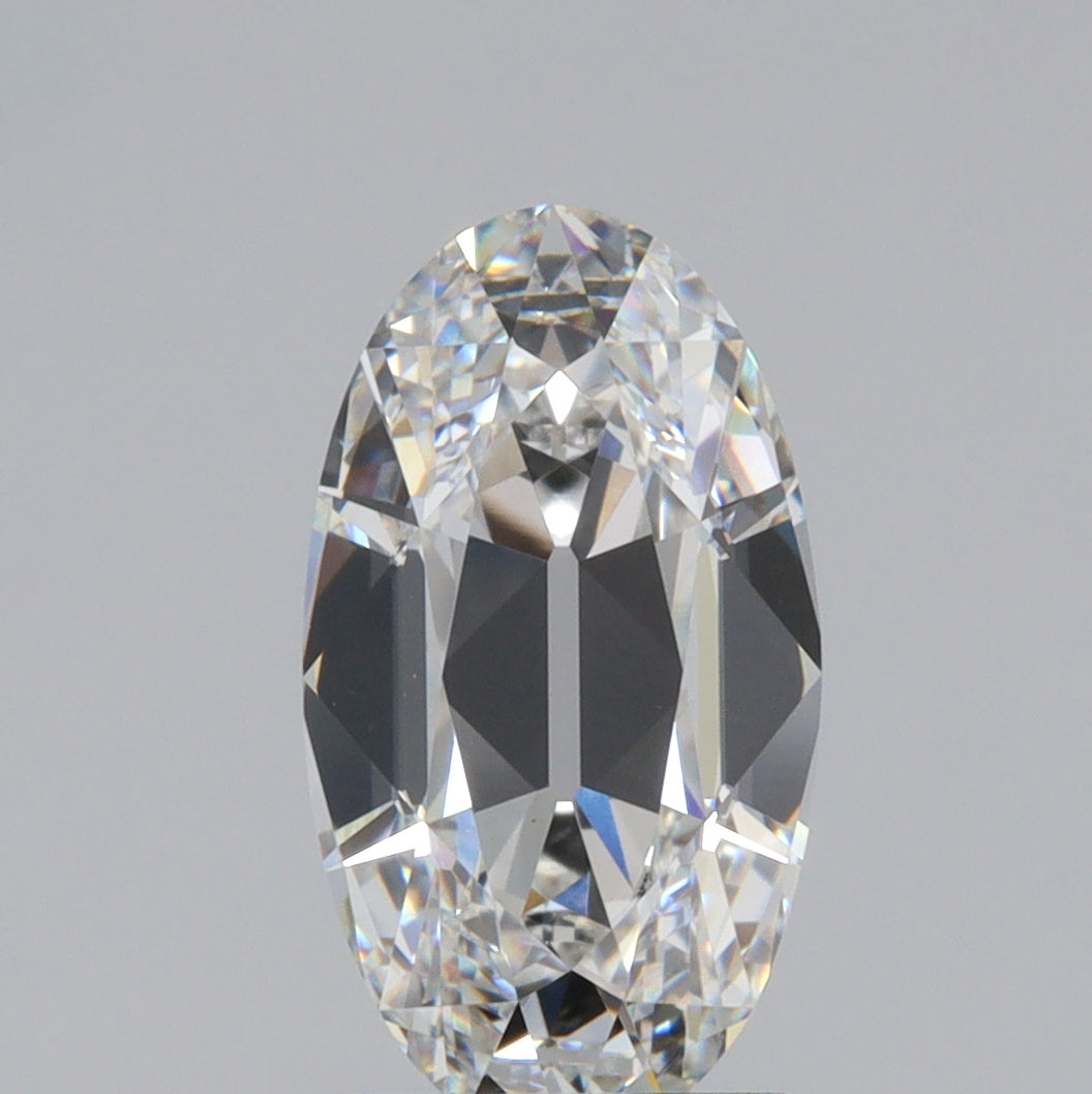 2.17ct | F/VVS2 Oval Shape Old Mine Cut Lab Diamond (IGI)