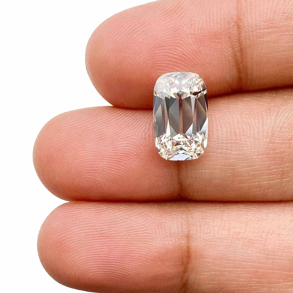 3.32ct | G/VS1 Cushion Shape Old Mine Cut Lab Diamond (IGI)