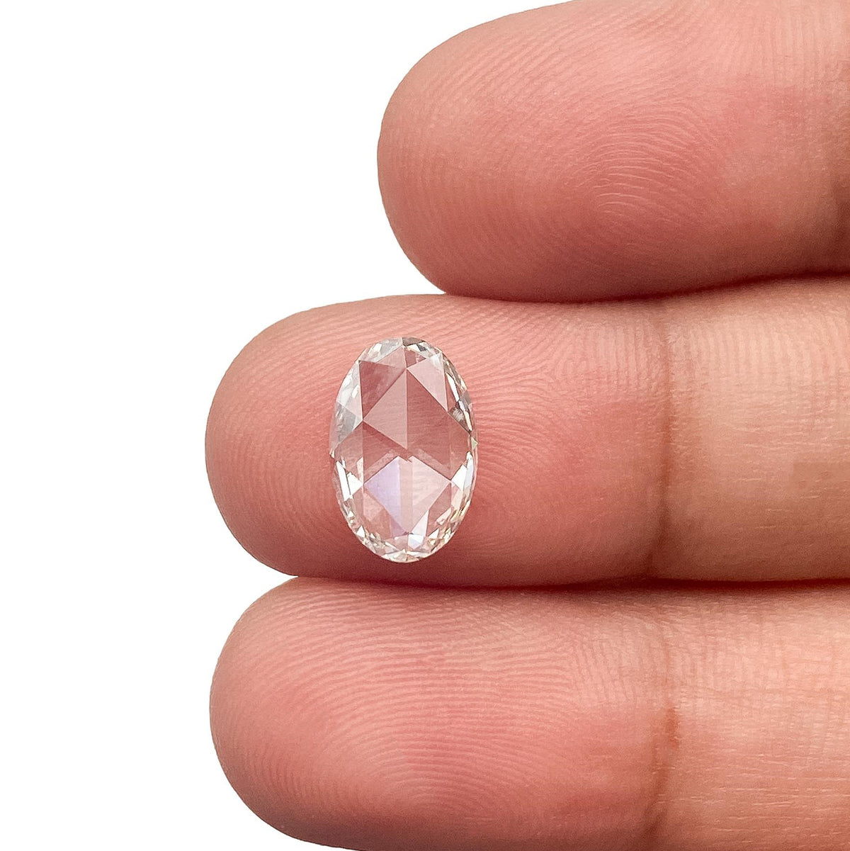 1.29ct | G/VS1 Oval Shape Rose Cut Lab Diamond (IGI)-LITHOS Diamond