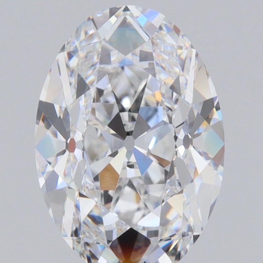 2.01ct | E/VS1 Oval Shape Old Mine Cut Lab Diamond (IGI)-LITHOS Diamond