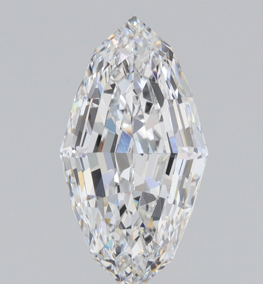 2.01ct | F/VS1 Marquise Shape Step Cut Lab Diamond (IGI)-LITHOS Diamond