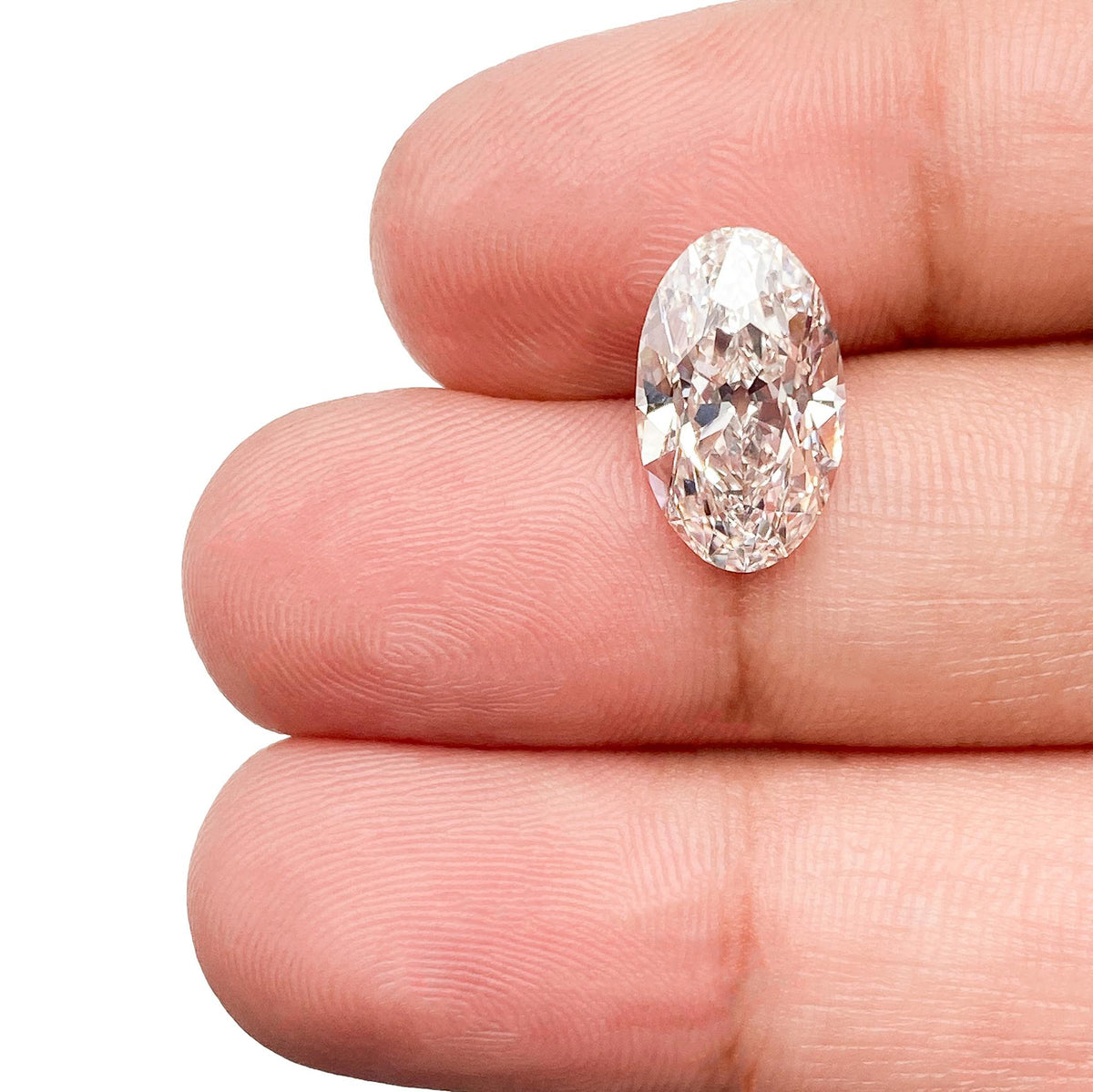 3.25ct | G/VVS2 Oval Shape Old Mine Cut Lab Diamond (IGI)