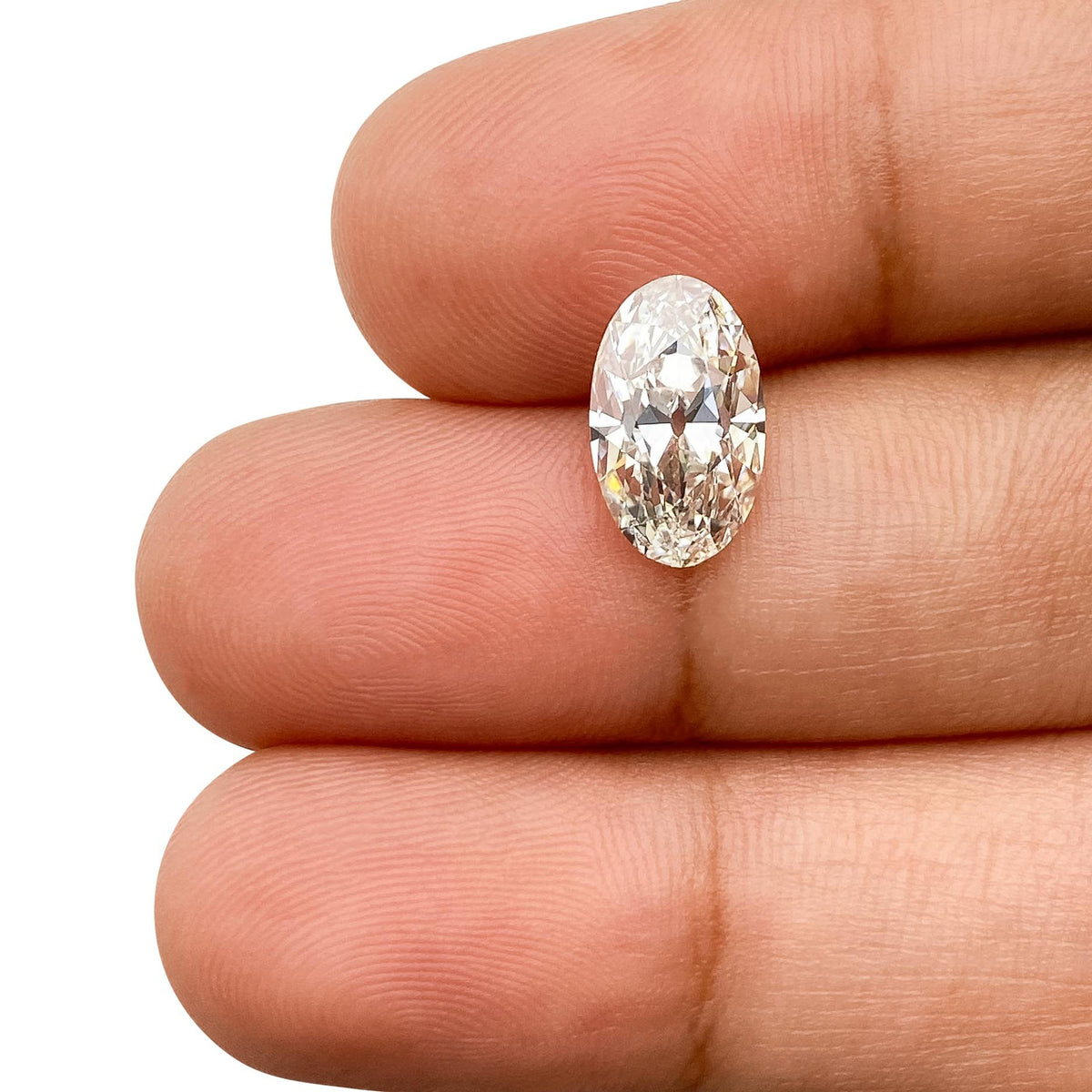 2.02ct | G/VS1 Oval Shape Old Mine Cut Lab Diamond (IGI)