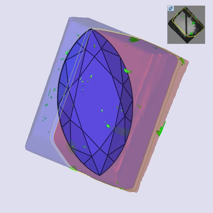 2.02ct | E/VVS1 Marquise Shape Brilliant Cut Lab Diamond (IGI)-LITHOS Diamond