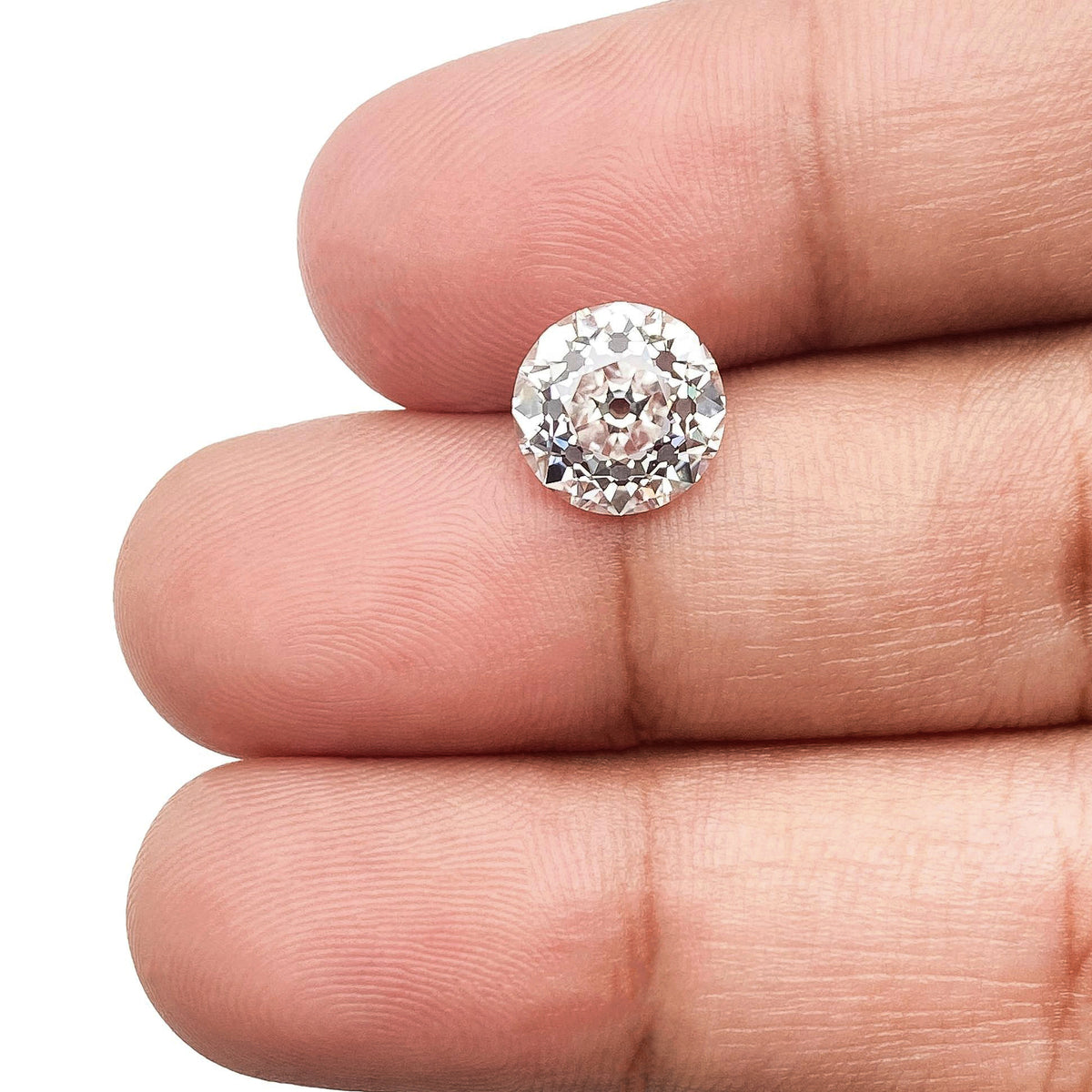 2.43ct | E/VS1 Round Shape Old European Cut Lab Diamond (IGI)