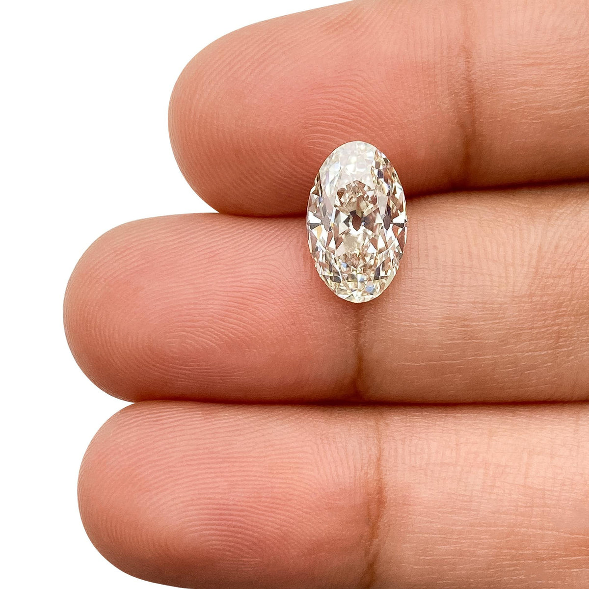 2.47ct | G/VS1 Oval Shape Old Mine Cut Lab Diamond (IGI)
