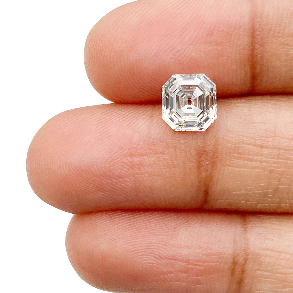 1.41ct | G/VVS2 Asscher Shape Step Cut Lab Diamond (IGI)