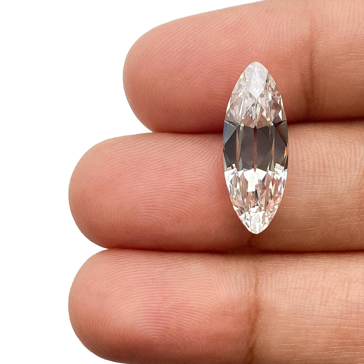 4.45ct | F/VVS2 Oval Shape Old Mine Cut Lab Diamond (IGI)