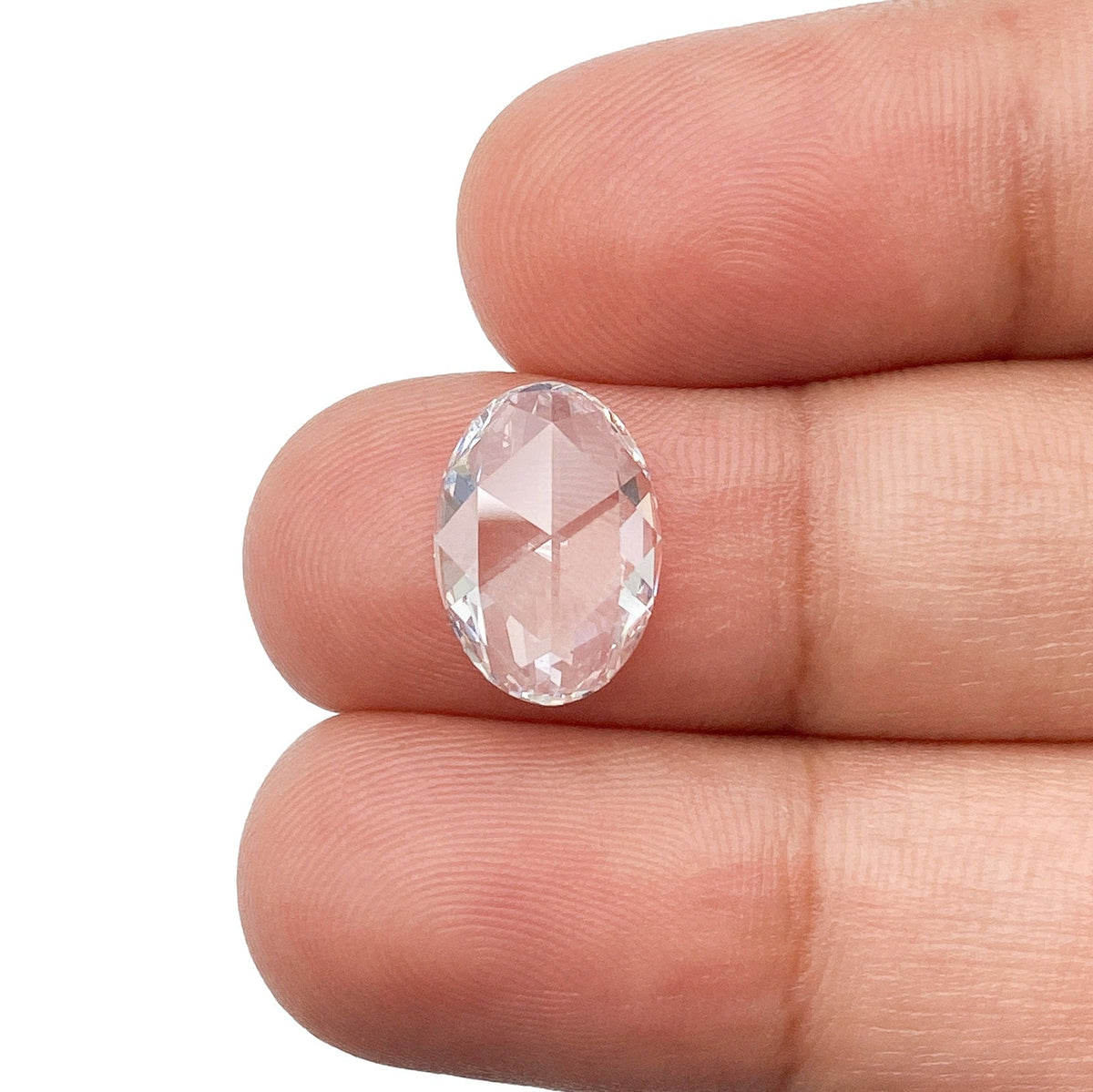 2.07ct | F/VS1 Oval Shape Rose Cut Cut Lab Diamond (IGI)-LITHOS Diamond