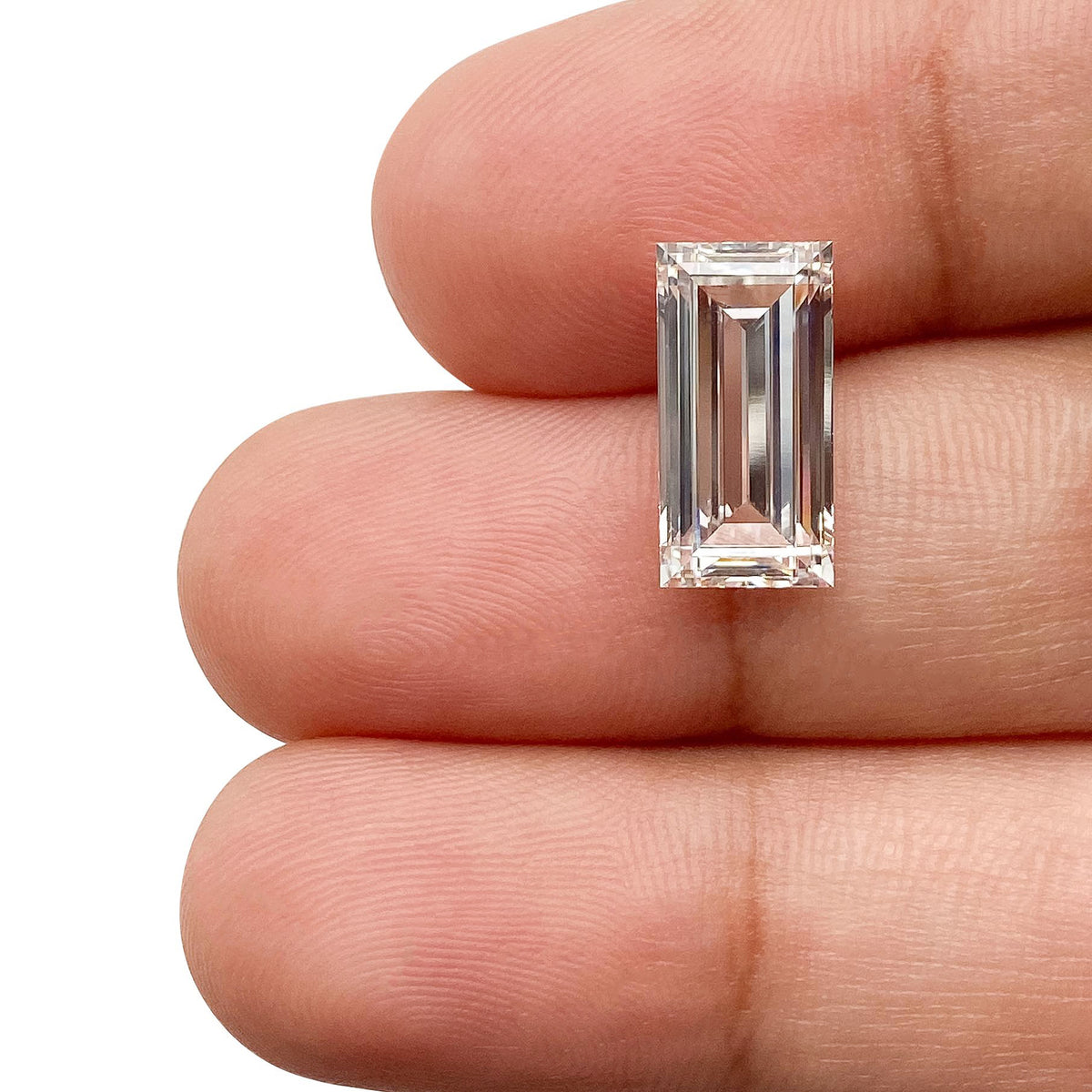3.01ct | G/VVS2 Baguette Shape Step Cut Lab Diamond (IGI)
