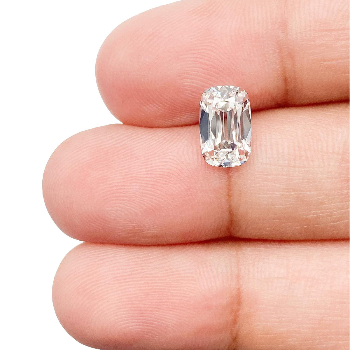 1.52ct | F/VS1 Cushion Shape Old Mine Cut Lab Diamond (IGI)