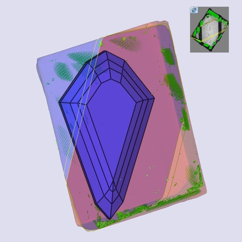 2.09ct | E/VS2 Kite Shape Step Cut Lab Diamond (IGI)-LITHOS Diamond