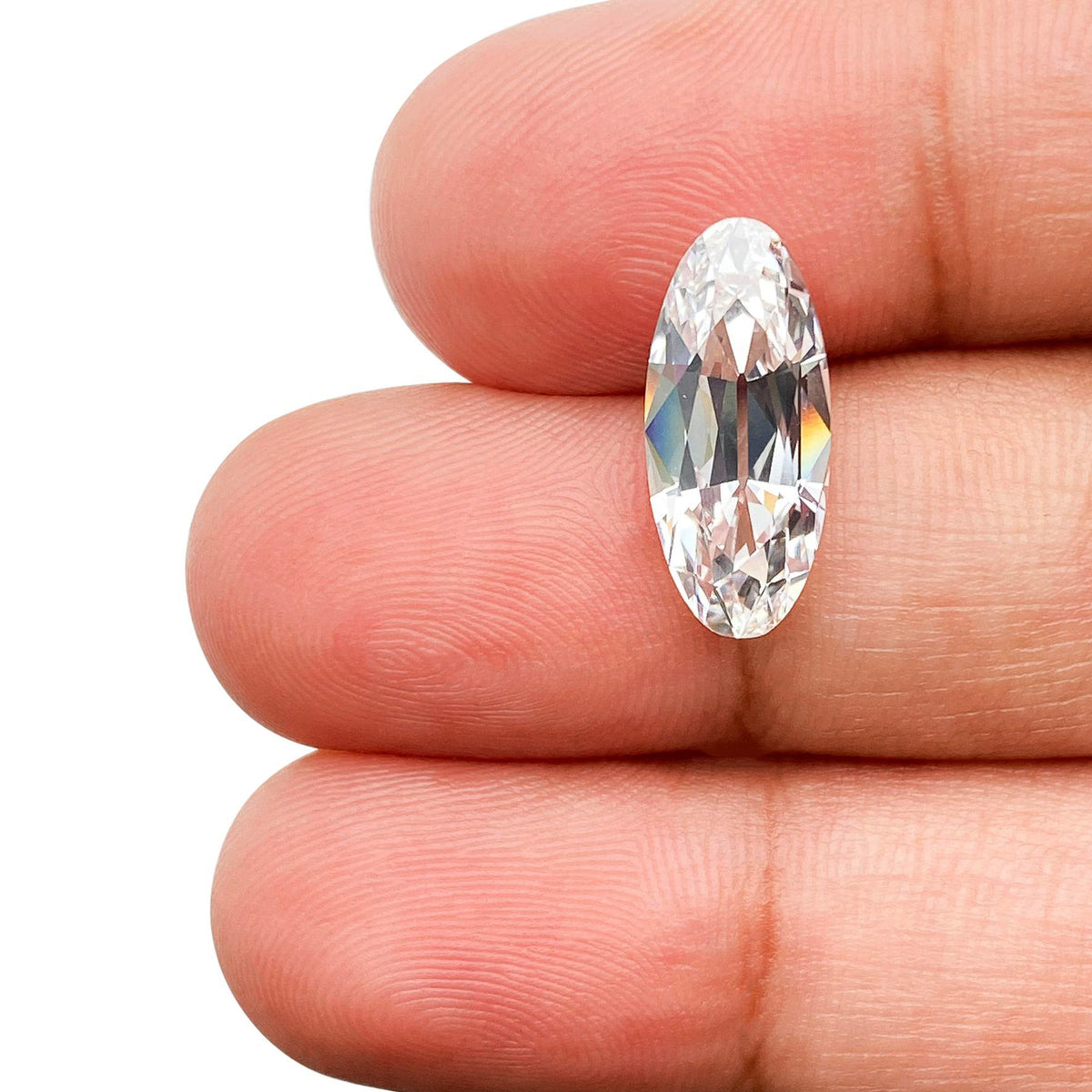 3.00ct | E/VS1 Oval Shape Old Mine Cut Lab Diamond (IGI)