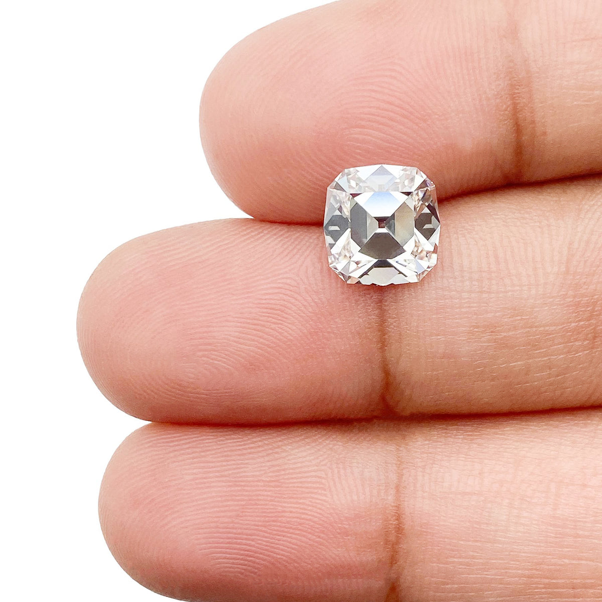 2.02ct | G/VS1 Cushion Shape Mazarin Cut Lab Diamond (IGI)