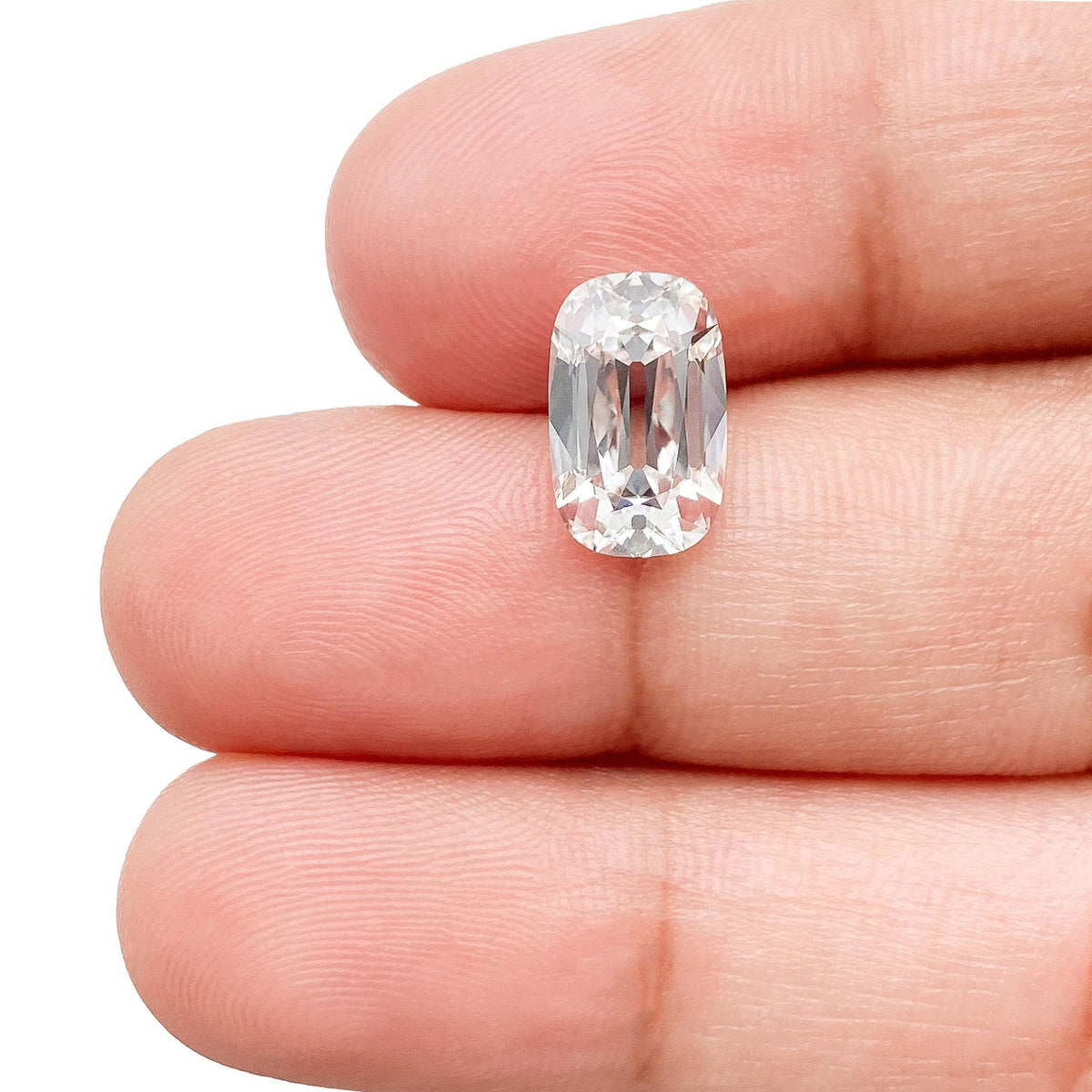 2.62ct | E/VVS2 Cushion Shape Old Mine Cut Lab Diamond (IGI)