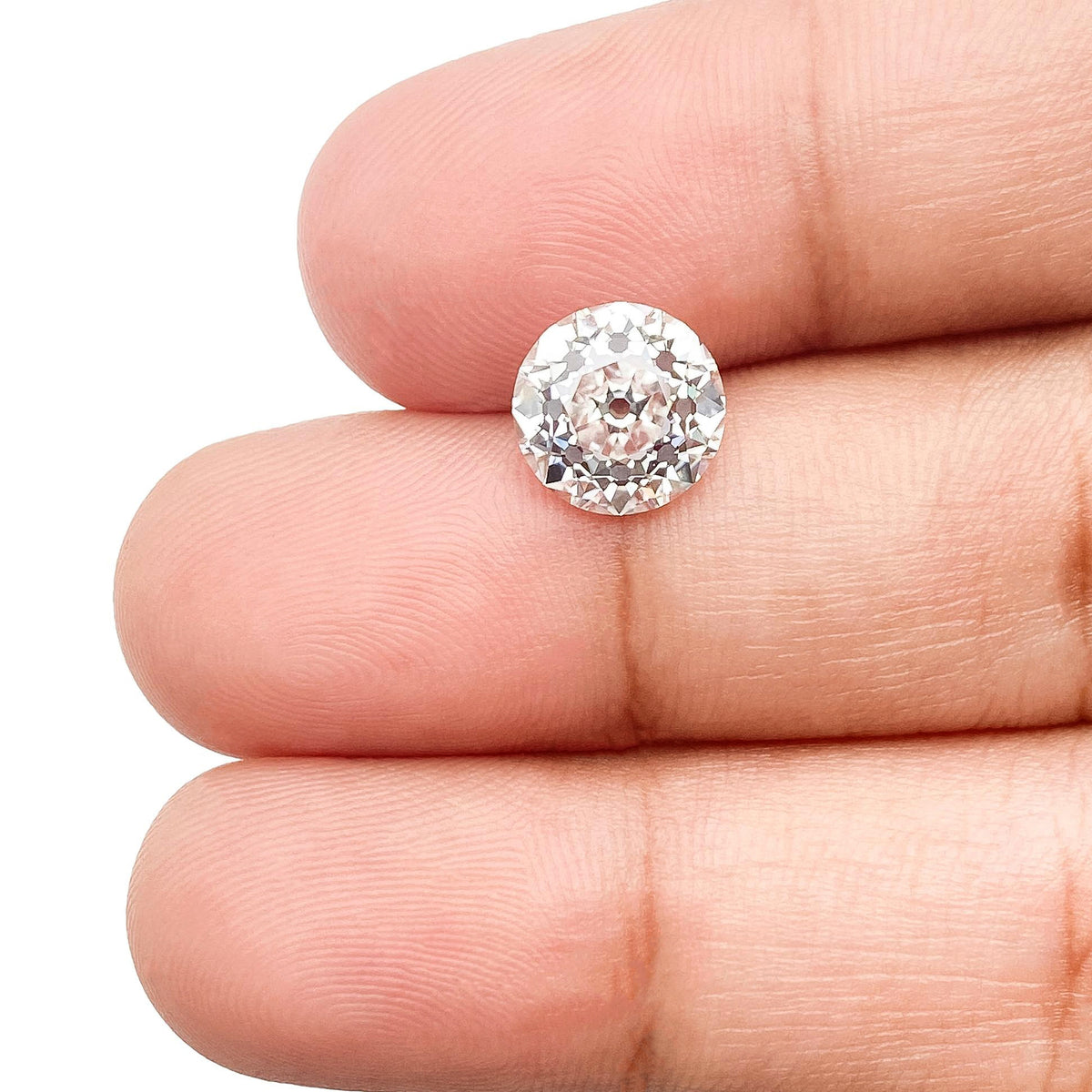 2.43ct | E/VS1 Round Shape Old European Cut Lab Diamond (IGI)