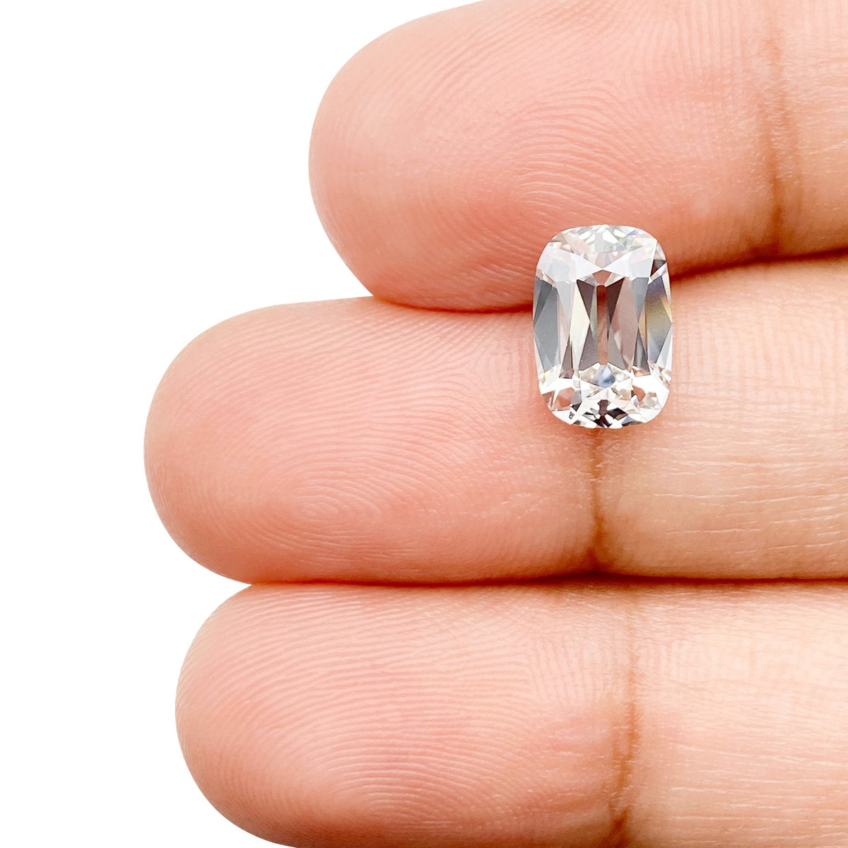 1.83ct | F/VS1 Cushion Shape Old Mine Cut Lab Diamond (IGI)