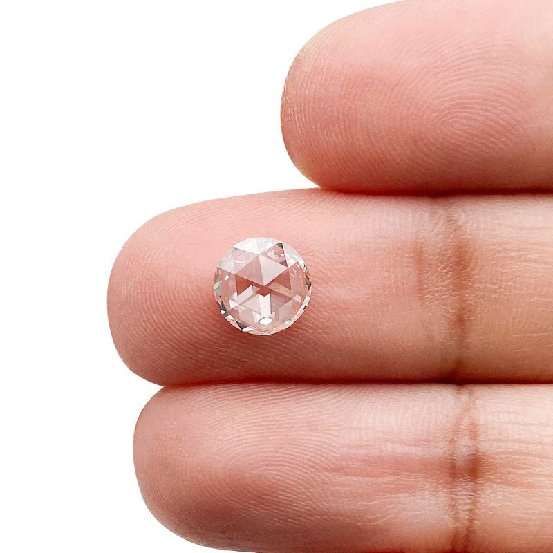 0.81ct | F/VS1 Round Shape Rose Cut Lab Diamond (IGI)