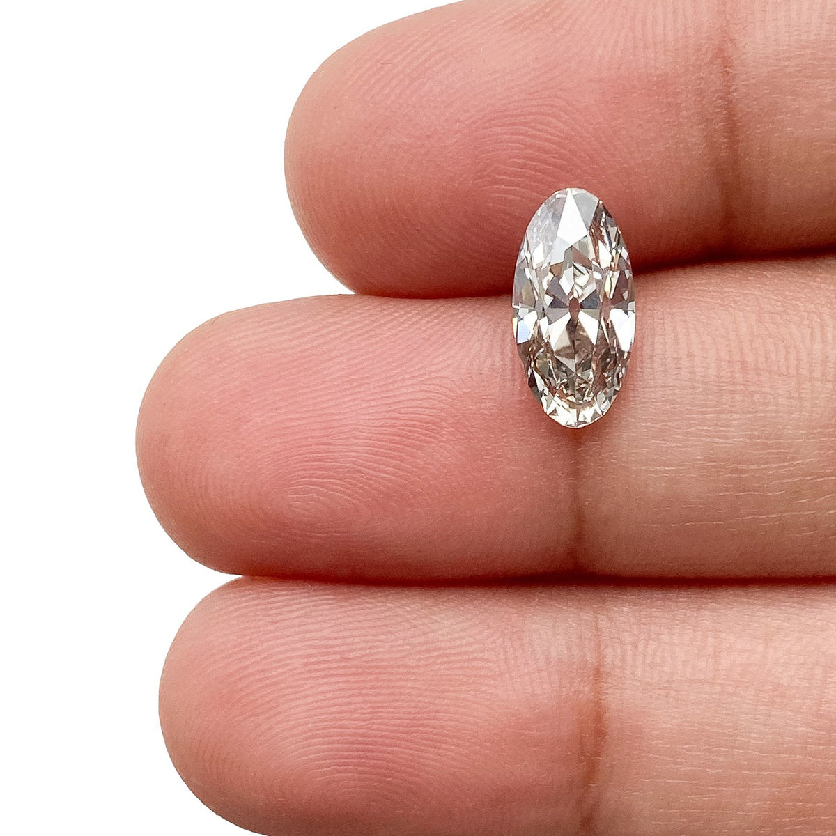 1.51ct | H/VS1 Oval Shape Old Mine Cut Lab Diamond (IGI)