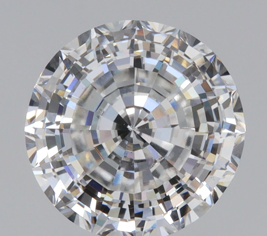 2.11ct | E/VS1 Round Shape Step Cut Lab Diamond (IGI)-LITHOS Diamond