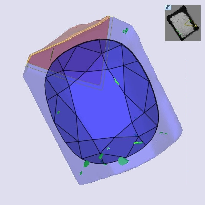 2.11ct | E/VVS2 Cushion Shape Old Mine Cut Lab Diamond (IGI)-LITHOS Diamond