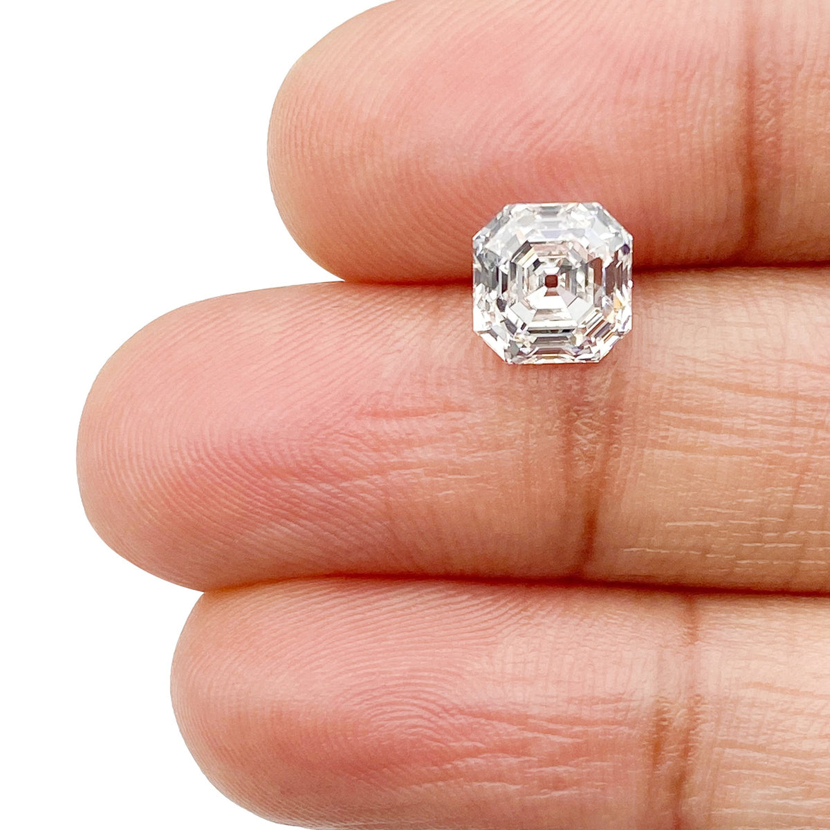 1.61ct | E/VVS2 Asscher Shape Step Cut Lab Diamond (IGI)