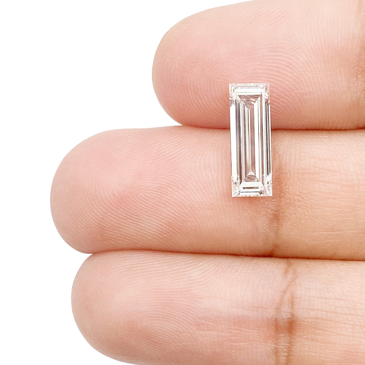 1.72ct | E/VS1 Baguette Shape Step Cut Lab Diamond (IGI)