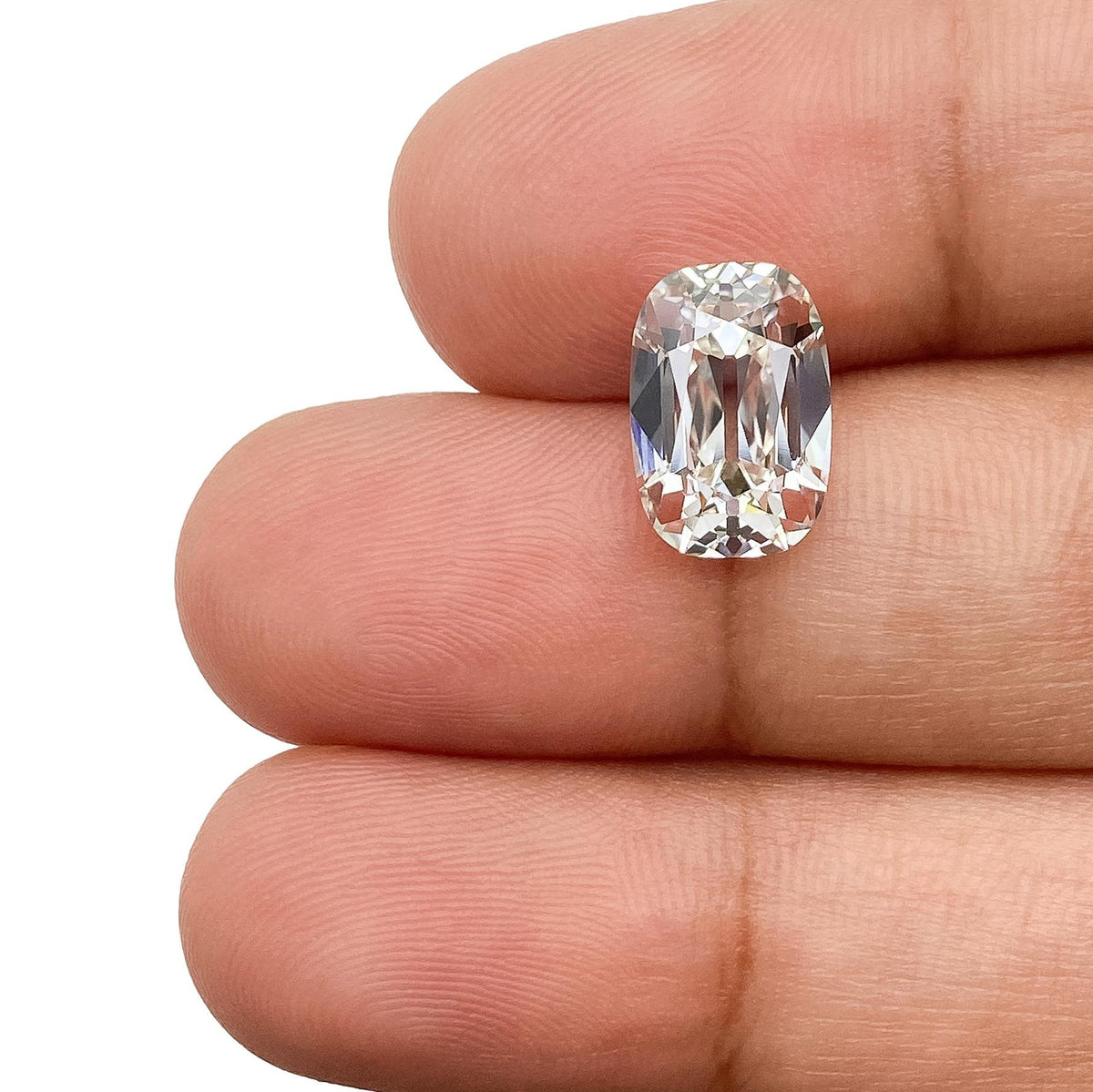3.01ct | G/VVS2 Cushion Shape Old Mine Cut Lab Diamond (IGI)
