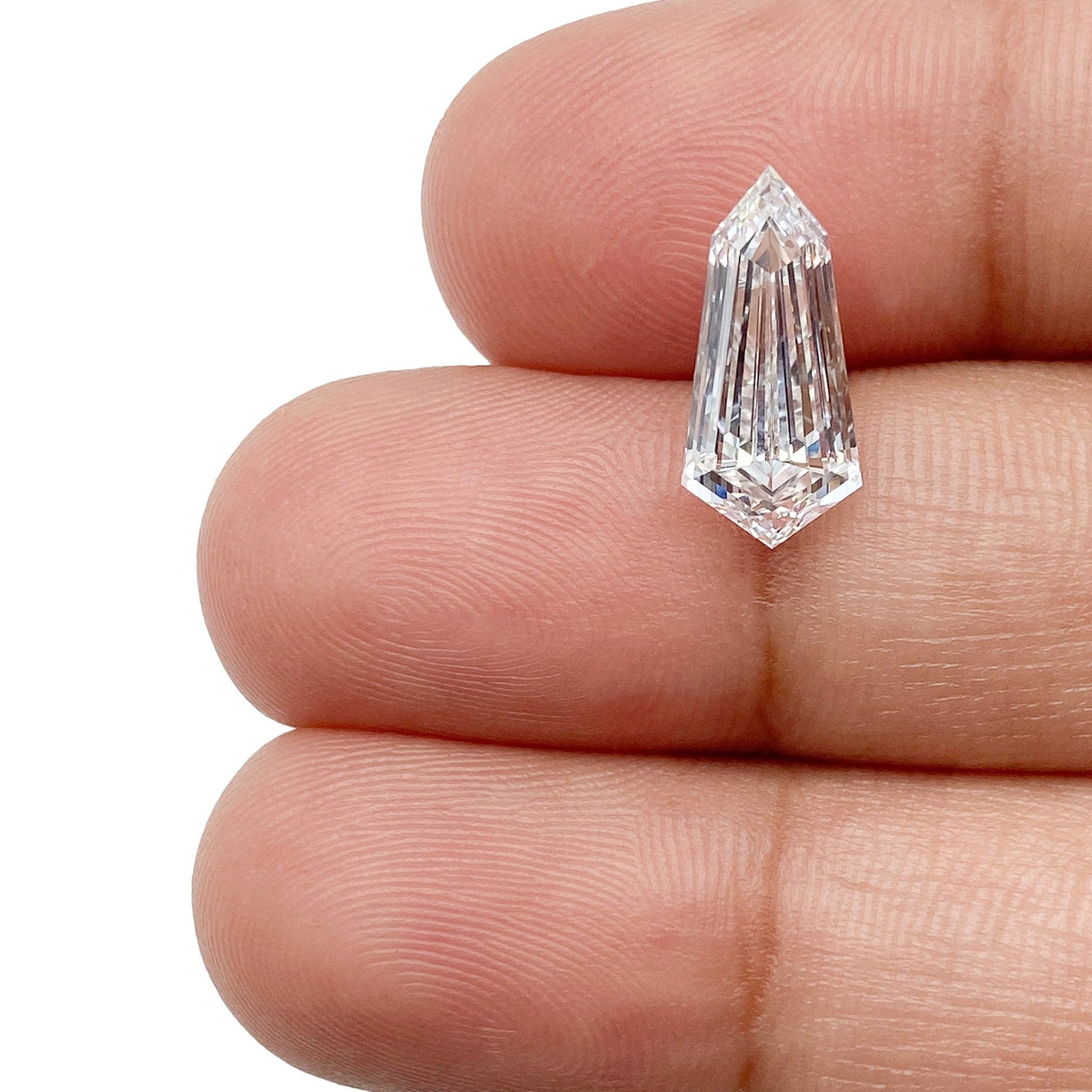 2.15ct | E/VVS2 Kite Shape Step Cut Lab Diamond (IGI)-LITHOS Diamond