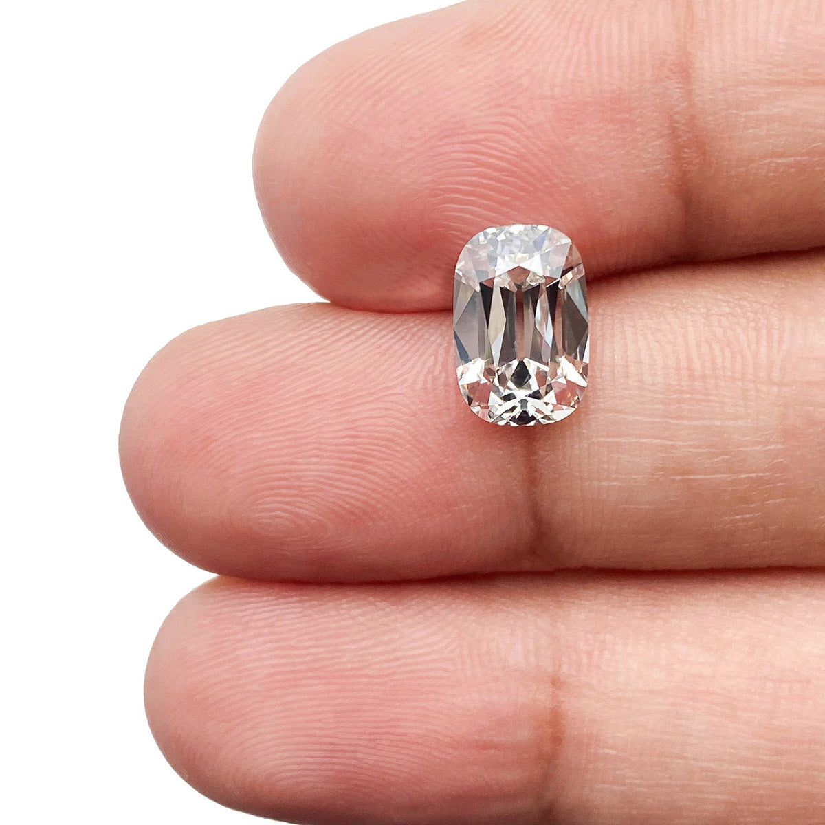 2.06ct | F/VVS2 Cushion Shape Old Mine Cut Lab Diamond (IGI)