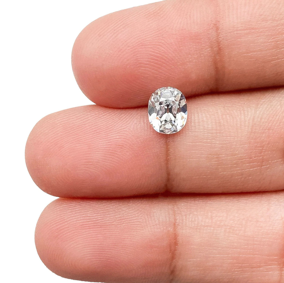 1.04ct | E/VVS2 Cushion Shape Old Mine Cut Lab Diamond (IGI)-LITHOS Diamond
