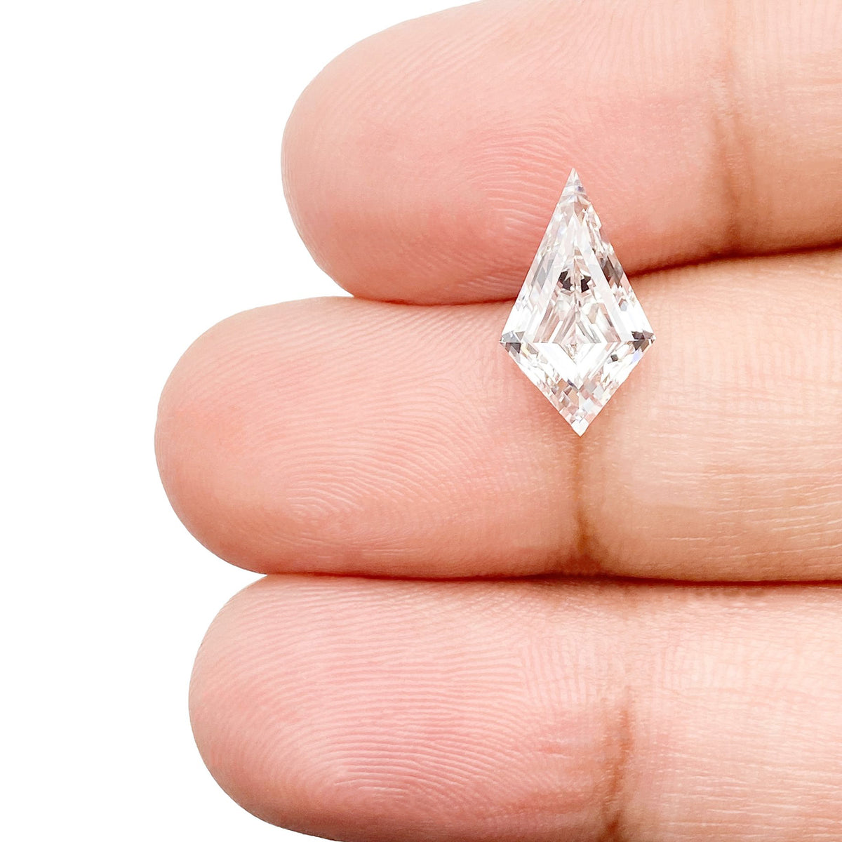 1.75ct | D/VVS2 Kite Shape Step Cut Lab Diamond (IGI)