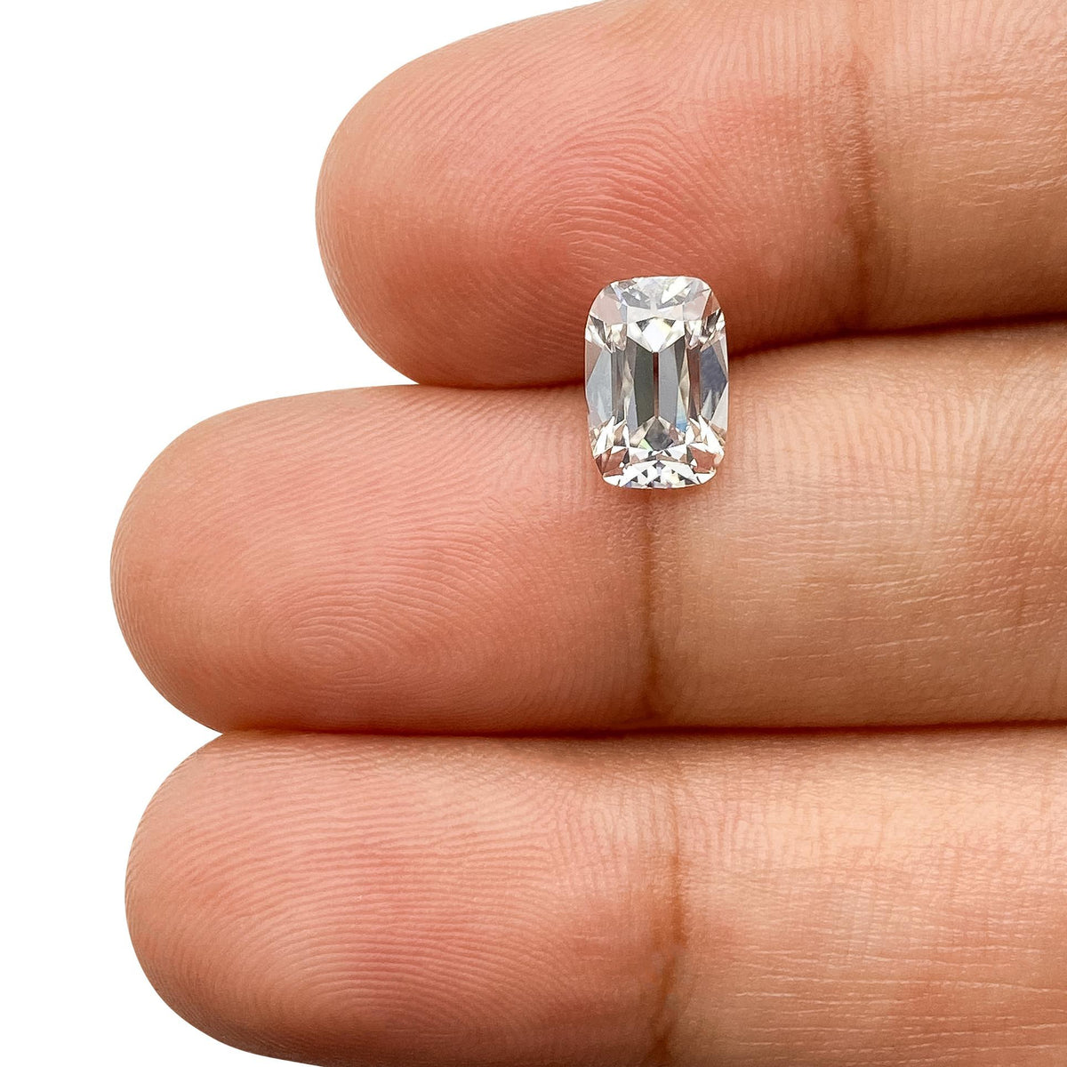 1.31ct | F/VVS2 Cushion Shape Old Mine Cut Lab Diamond (IGI)-LITHOS Diamond